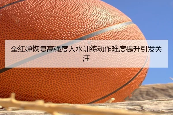 全红婵恢复高强度入水训练动作难度提升引发关注