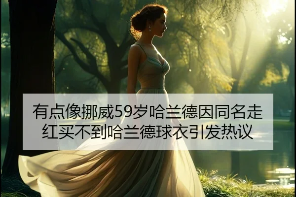 有点像挪威59岁哈兰德因同名走红买不到哈兰德球衣引发热议